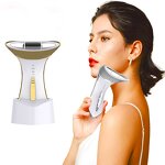 RF EMS Facial Massager - Home Use Red Light LED Photon Anti-Aging Face Neck Lifting