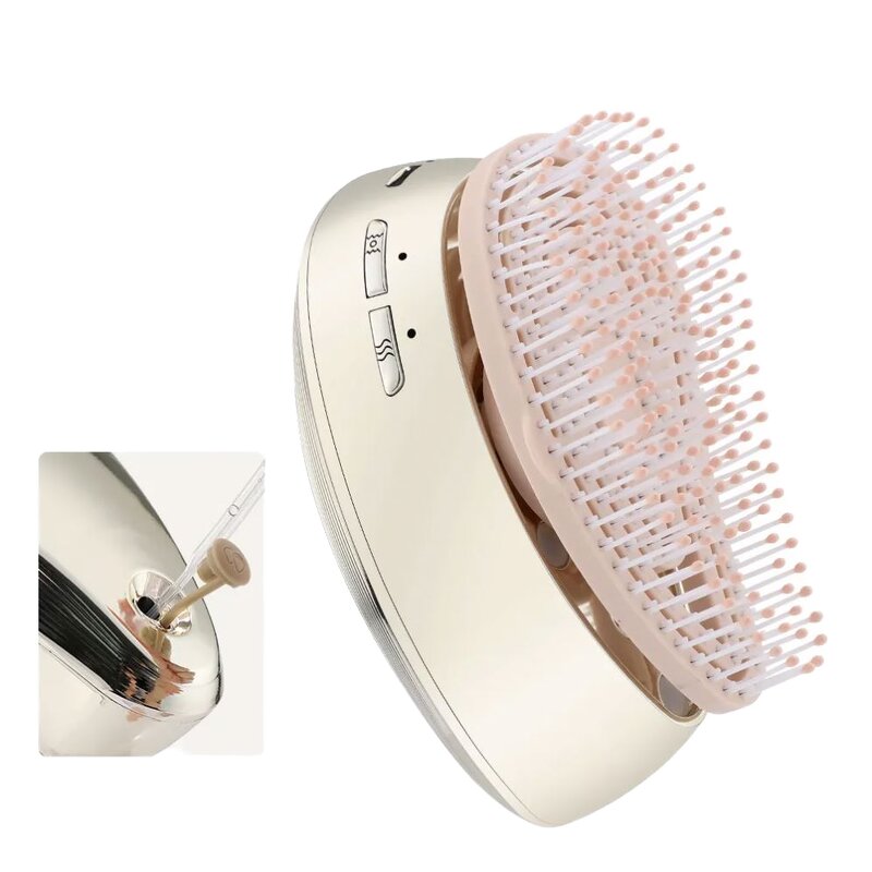 2 in 1 Head Massager - Electric Scalp Hair Oil Applicator Essential Oil Serum Growth