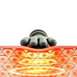 Electric Massage Ball - New Back Muscle Relaxation Pain Relief Rolling Massage