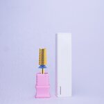 Manicure Nail Drill Bit - 6.60mm Large Barrel Carbide Nail Stratum Corneum Removal