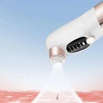 Small Bubble Blackhead Remover - Electric Micro LCD USB-C 5 Suction Heads Home Nose