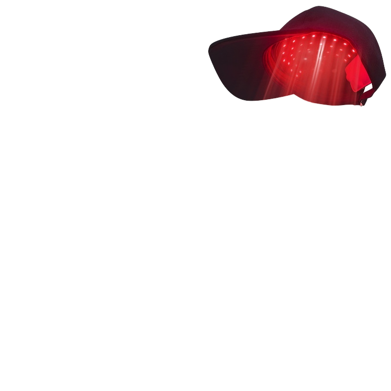 LED Scalp Nourishing Cap - Blue Purple Hand Held Infrared Red Light Hair Growth Care