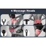 Massage Hammer - Deep Tissue Fascia Relaxation Electric Timing Body Massager