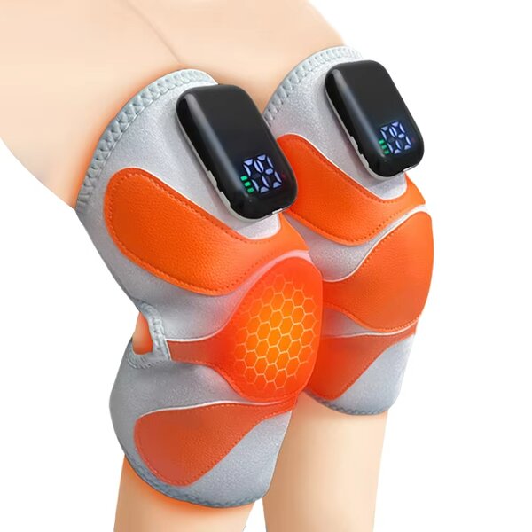 Infrared Heat Pad - Electric Wireless Remote Knee Leg Vibration Heating Pain Relief
