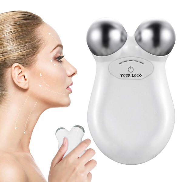 V-Shaped Face Roller - 2024 Hot Sale EMS Micro-Current Wrinkle Removal Face Neck Lifting