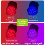 LED Scalp Nourishing Cap - Blue Purple Hand Held Infrared Red Light Hair Growth Care
