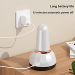 Electric Cupping Massager - USB Powered Scraping Negative Pressure Abdominal Rubbing Heat