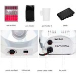 85W Electric Nail Drill - Powerful Gel Polish Removal Plastic Factory Direct Stock