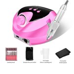 65W Cordless Nail Drill - Professional Plastic 35000-45000 RPM Manicure Gel Polish