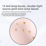 UV Nail Polish Dryer - LED Phototherapy US Plug Plastic Nail Baking Lamp Beauty