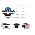 Electric Wax Warmer - Professional Hair Removal Fast Heating Ceramic Home Spa Use