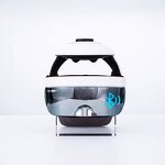 360° Head Massager - Complete Electric Scalp Eye Helmet Heat Kneading Pressure Relax