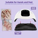 LED UV Nail Lamp - Direct Sales Moon Light Lamp Gel Polish Curing Electric Dryer