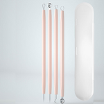 Acne Needle Set - High-Precision Stainless Steel Double-Headed 4-Piece Blackhead Removal