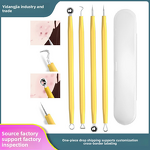 Acne Needle Set - High-Precision Stainless Steel Double-Headed 4-Piece Blackhead Removal