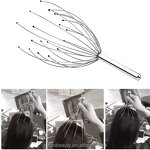 Manual Head Massager - Portable Handheld Hair Stimulation Stress Relief Blood Circulation