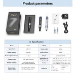 Mesotherapy Gun - Professional Hand-Held Derma Pen Deep Skin Tightening Acne Treatment