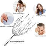 Manual Head Massager - Portable Handheld Hair Stimulation Stress Relief Blood Circulation