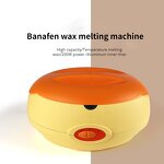 Single Pot Wax Heater - Professional Mini SPA Body Depilatory Hands Feet Nose Hair