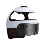 360° Head Massager - Complete Electric Scalp Eye Helmet Heat Kneading Pressure Relax