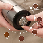 Coffee Grinder Manufacturer - Small Mini Home with Adjustable Press Quick Charge Cordless