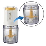 Food Processor Manufacturer - Household Electric Chopper Vegetable Cutting with Plastic Container