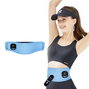 Massage Belt Manufacturer - Portable Wireless Remote Control Waist Heat Vibration EMS Pulse