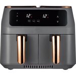 Air Fryer Manufacturer - Household 8L Touch Screen Double with 2 Independent Baskets