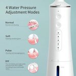Oral Irrigator Manufacturer - Portable Waterjet Floss IPX7 Waterproof Upgraded Wireless