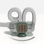 Fan Heater Manufacturer - Good Selling Fan Room Table Office Energy Saving 600W PTC