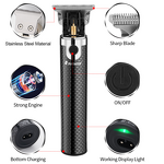 Hair Trimmer Manufacturer - Best Price T Blade Electric Zero Gapped with 4 Guide Combs