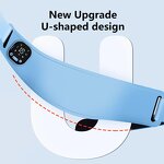 Massage Belt Manufacturer - Portable Wireless Remote Control Waist Heat Vibration EMS Pulse