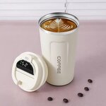Coffee Tumbler Manufacturer - Smart LED Temperature Display Double Wall Vacuum Insulated