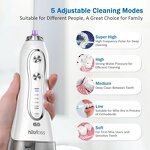 Oral Irrigator Manufacturer - Portable Waterjet Floss IPX7 Waterproof 5 Modes Upgraded Wireless