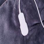 Electric Blanket Manufacturer - CE GS Soft Fleece Heated Over Blanket Throw