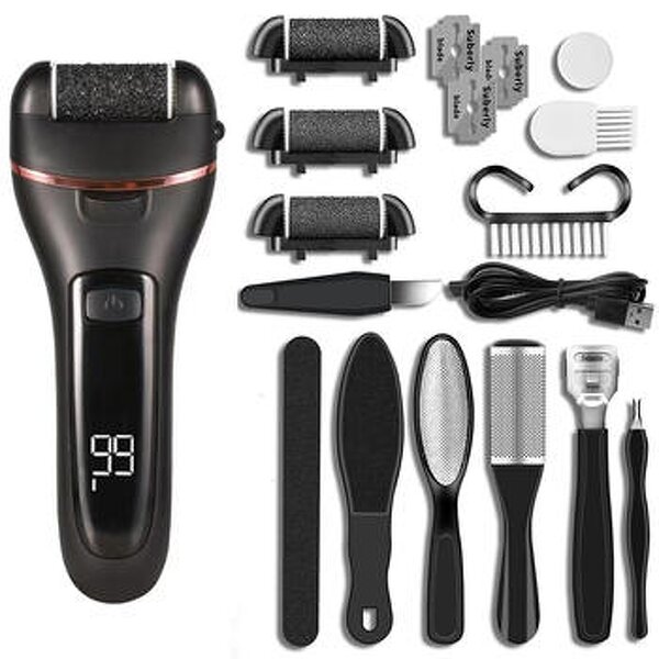 Foot Callus Remover Manufacturer - 3 in 1 Electric Pedicure Gel Remover & Foot Grinder