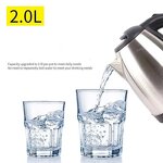 Electric Kettle Manufacturer - Wholesale 2 Litres Large Capacity Food Grade Boiling Water Jug