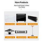 Panel Heater Manufacturer - Wall Bathroom Electric Convector Wifi Aluminum Fast Heating