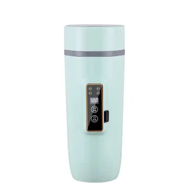 Car Heating Cup Manufacturer - Portable Stainless Steel Water Warmer Bottle LCD Display