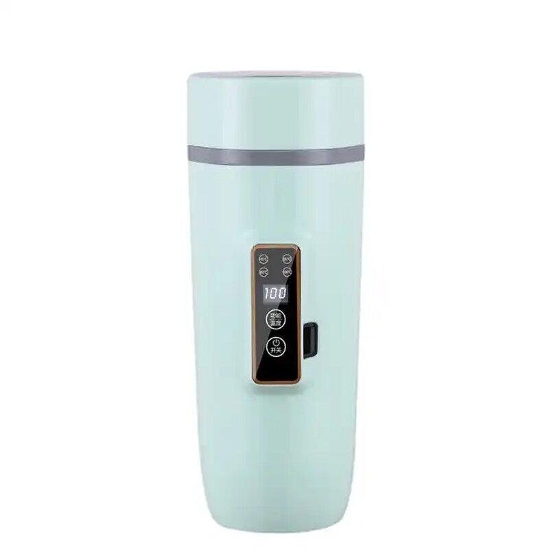 Car Heating Cup Manufacturer - Portable Stainless Steel Water Warmer Bottle LCD Display