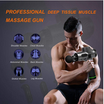 Massage Gun Manufacturer - Portable Deep Muscle 30 Speed Touch Screen 6 Heads 1800mAh