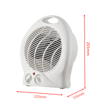 Fan Heater Manufacturer - Wholesale Price Overheat Protection 220-240v Adjustable 2000W