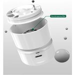 Vacuum Cleaner Manufacturer - New Portable 1800mAh Dry Dust Sweeper Small Desktop Mini