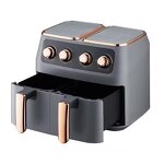 Air Fryer Manufacturer - Household 8L Touch Screen Double with 2 Independent Baskets