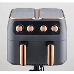 Air Fryer Manufacturer - Household 8L Touch Screen Double with 2 Independent Baskets