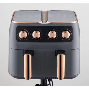 Air Fryer Manufacturer - Household 8L Touch Screen Double with 2 Independent Baskets