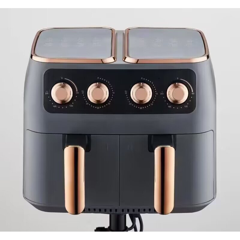 Air Fryer Manufacturer - Household 8L Touch Screen Double with 2 Independent Baskets