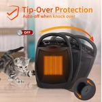 Fan Heater Manufacturer - In Stock Home 1500W Convenient Electric Room Black Sliver