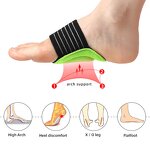 Arch Support Manufacturer - Brace Compression Cushioned Sleeve Bandage Pad Relieve Flat Feet