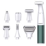 Epilator Manufacturer - 6 in 1 Multifunction Painless USB Body Hair Remover Nose Bikini